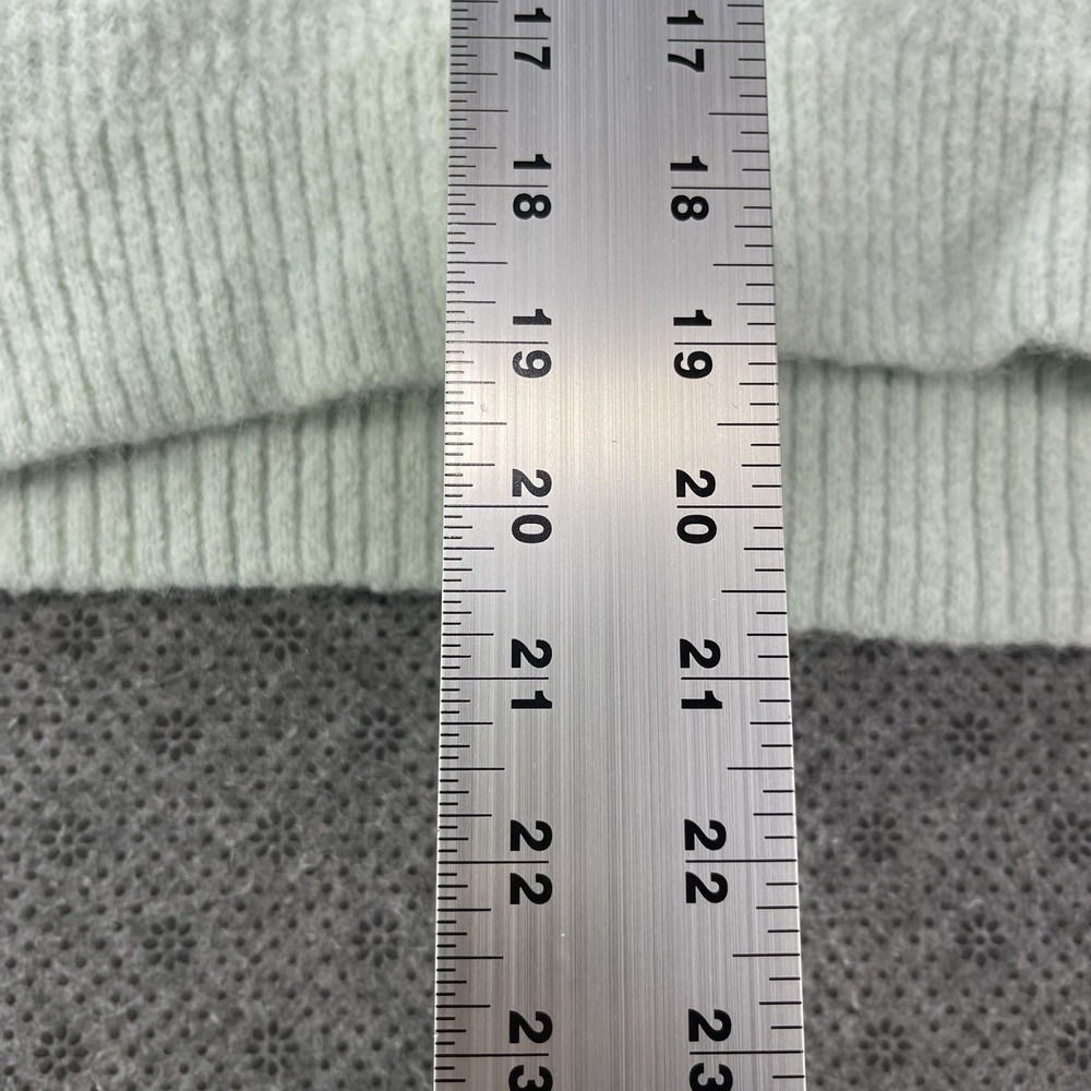 Everlane Alpaca Crew Neck Sweater Light Jade Green Mint Size M Alpaca Wool - Picture 13 of 14